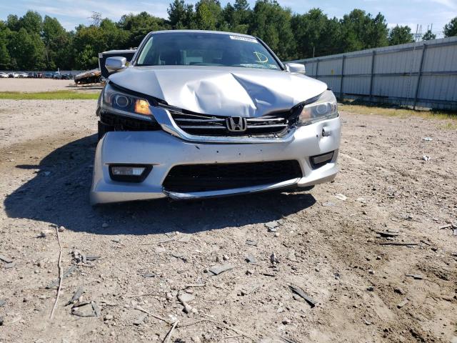 1HGCR2F85EA303094 - 2014 HONDA ACCORD EXL SILVER photo 9