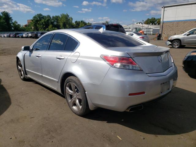 19UUA9F58DA003400 - 2013 ACURA TL TECH SILVER photo 3