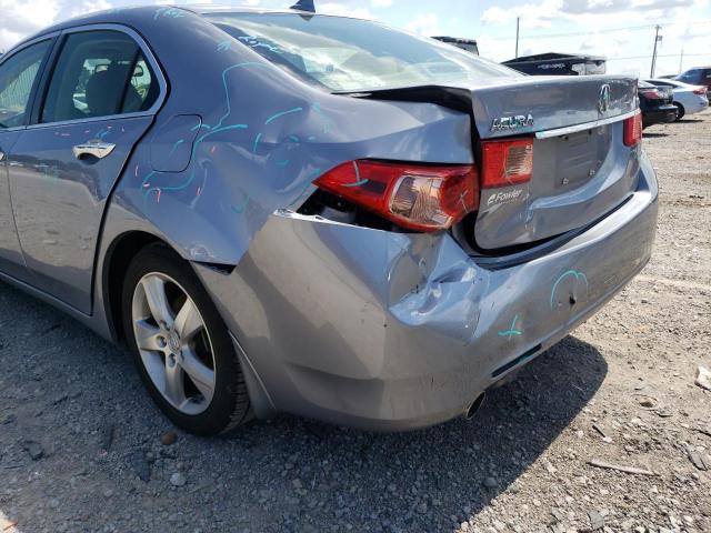 JH4CU2F60CC005709 - 2012 ACURA TSX TECH SILVER photo 9