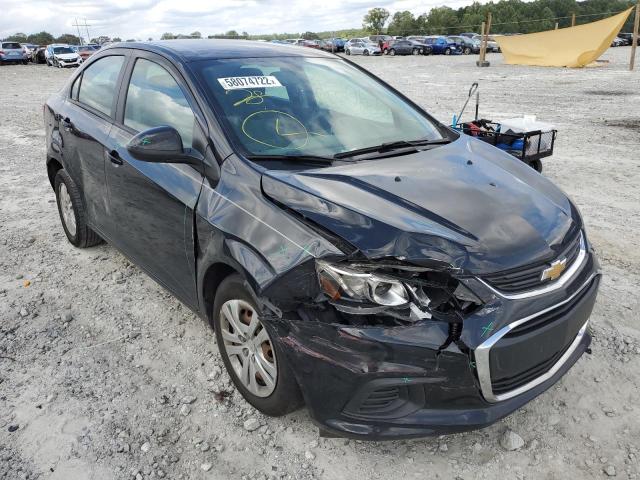 1G1JB5SH9H4141354 - 2017 CHEVROLET SONIC LS BLACK photo 1