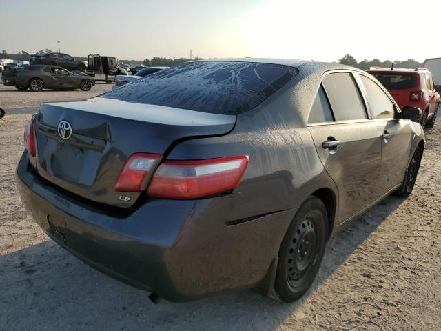 4T1BE46K47U623419 - 2007 TOYOTA CAMRY CE GRAY photo 4