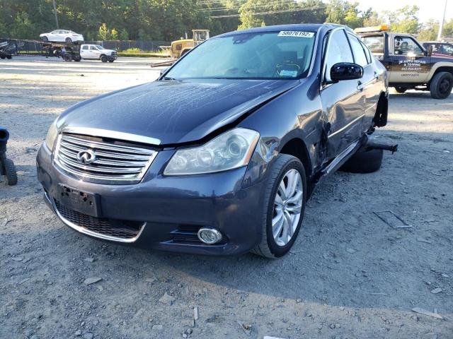 JNKCY01F49M850193 - 2009 INFINITI M35X CHARCOAL photo 2