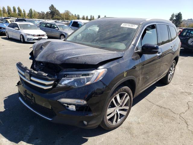 5FNYF6H09GB103602 - 2016 HONDA PILOT ELIT BLACK photo 2