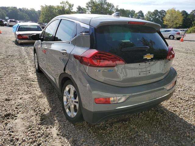 1G1FY6S01K4111227 - 2019 CHEVROLET BOLT EV LT GRAY photo 3