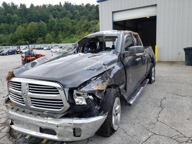 1C6RR7GTXHS608072 - 2017 RAM 1500 SLT GRAY photo 10