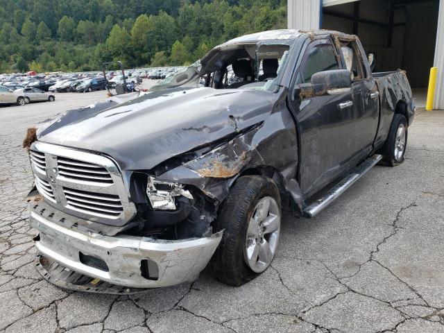 1C6RR7GTXHS608072 - 2017 RAM 1500 SLT GRAY photo 2