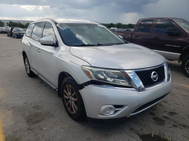 5N1AR2MN5EC723436 - 2014 NISSAN PATHFINDER SILVER photo 1