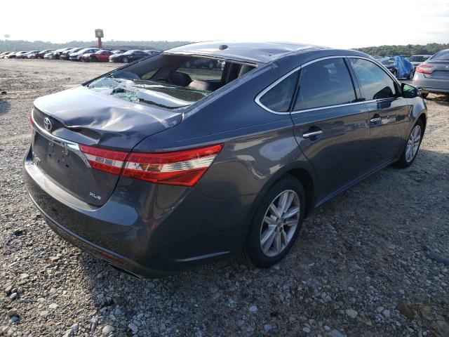 4T1BK1EB0FU175316 - 2015 TOYOTA AVALON XLE GRAY photo 4