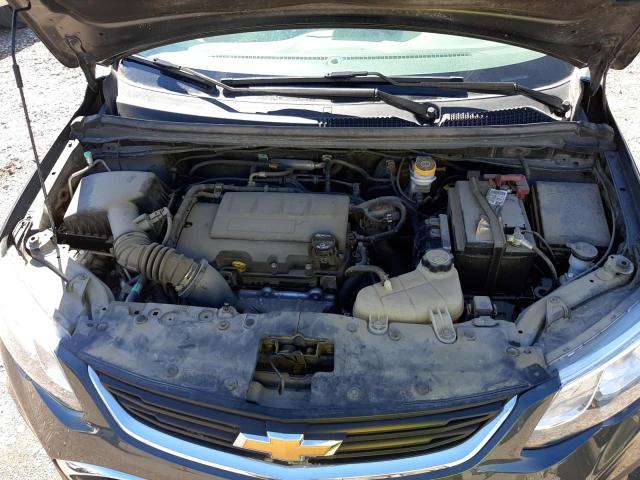 1G1JG6SB4L4116101 - 2020 CHEVROLET SONIC GRAY photo 7