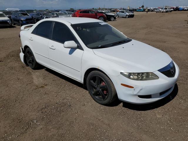 1YVFP80C545N40459 - 2004 MAZDA 6 I WHITE photo 1