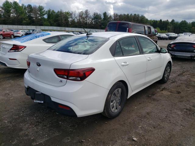 3KPA24AB5KE157555 - 2019 KIA RIO S WHITE photo 4