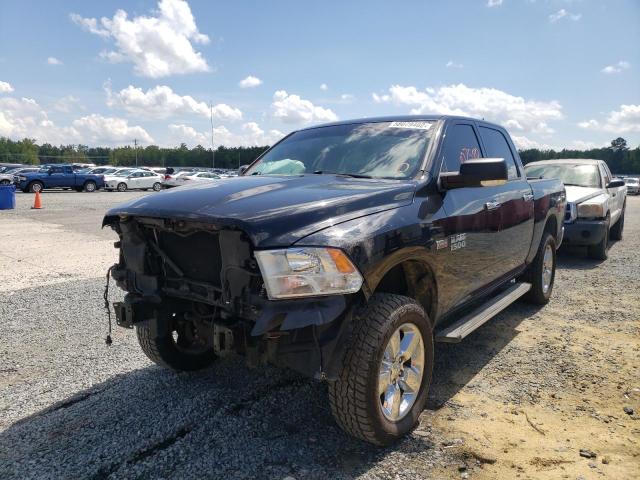 1C6RR7LTXES397540 - 2014 RAM 1500 SLT BLACK photo 2