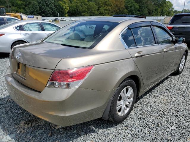 1HGCP26458A060930 - 2008 HONDA ACCORD LXP GOLD photo 4