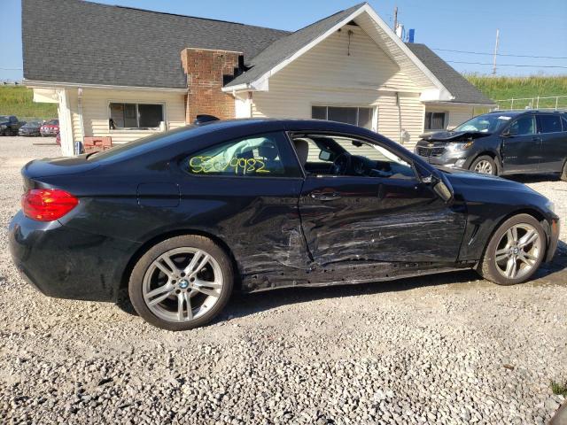 WBA3N5C56FK197916 - 2015 BMW 428 XI BLACK photo 9