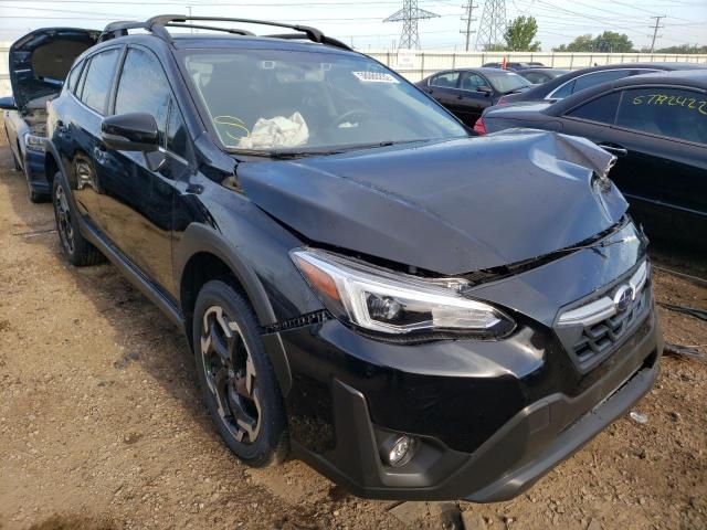 JF2GTHMC1M8323538 - 2021 SUBARU CROSSTREK BLACK photo 1