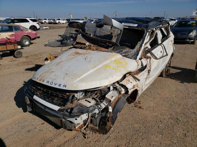 SALVT2BG6EH892601 - 2014 LAND ROVER RANGE ROVE WHITE photo 2