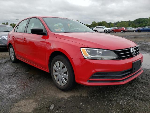 3VW1K7AJ1FM335866 - 2015 VOLKSWAGEN JETTA BASE 红色 照片 1
