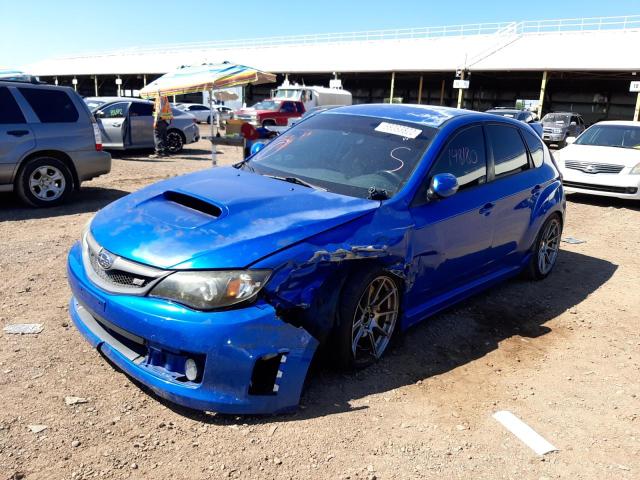 JF1GR89629L826666 - 2009 SUBARU IMPREZA WR BLUE photo 2