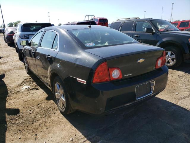 1G1ZG57B28F178419 - 2008 CHEVROLET MALIBU LS BLACK photo 3