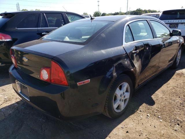 1G1ZG57B28F178419 - 2008 CHEVROLET MALIBU LS BLACK photo 4