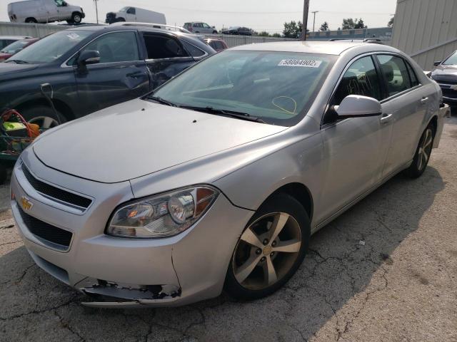 1G1ZC5E17BF301614 - 2011 CHEVROLET MALIBU 1LT 银色 照片 2