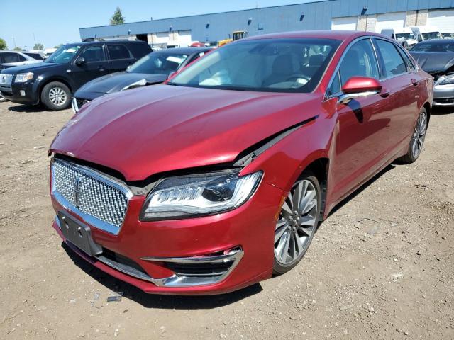 3LN6L5C99JR613367 - 2018 LINCOLN MKZ SELECT RED photo 2