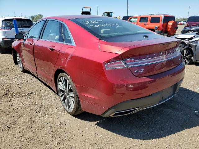 3LN6L5C99JR613367 - 2018 LINCOLN MKZ SELECT RED photo 3