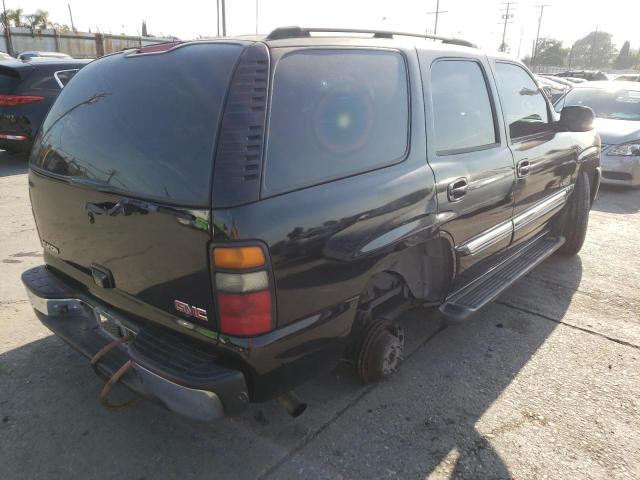 1GKEC13V74J331480 - 2004 GMC YUKON BLACK photo 4