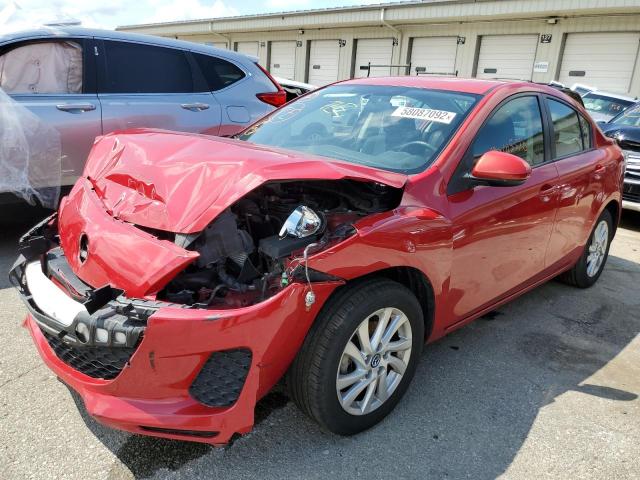 JM1BL1V78D1776632 - 2013 MAZDA 3 I წითელი ფოტო 2