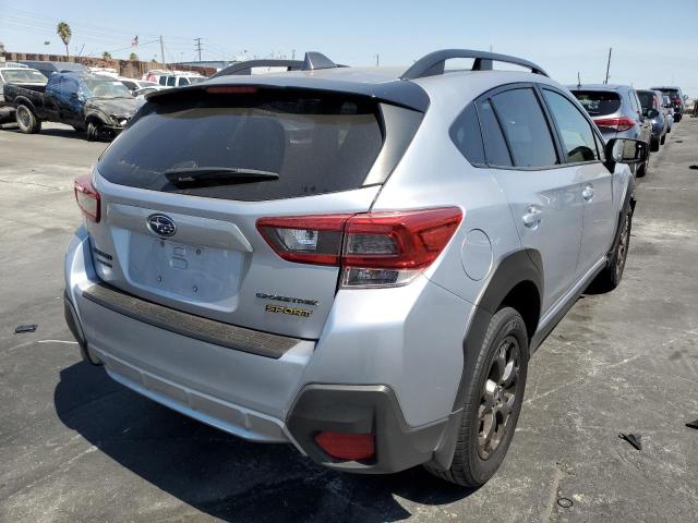 JF2GTHSC8MH276088 - 2021 SUBARU CROSSTREK SILVER photo 4