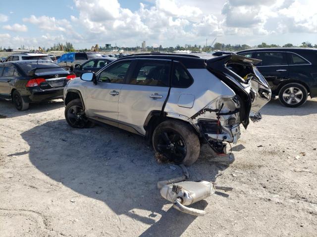 JTME6RFV5LJ001509 - 2020 TOYOTA RAV4 XSE SILVER photo 3