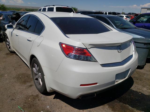 19UUA8F58DA013127 - 2013 ACURA TL TECH WHITE photo 3