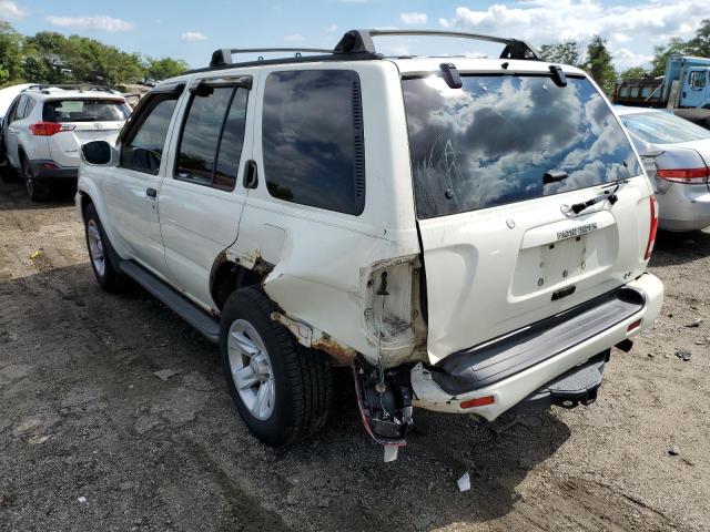 JN8DR09Y32W700826 - 2002 NISSAN PATHFINDER WHITE photo 3