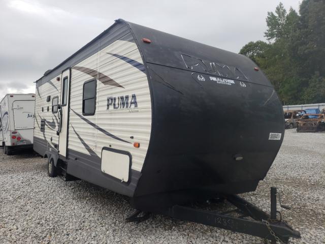 4X4TPUZ26HP064285 - 2017 PUMA 5TH WHEEL GRAY photo 1