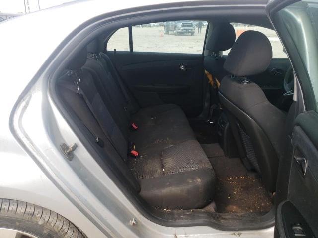 1G1ZC5E04CF319562 - 2012 CHEVROLET MALIBU 1LT ვერცხლისფერი ფოტო 6