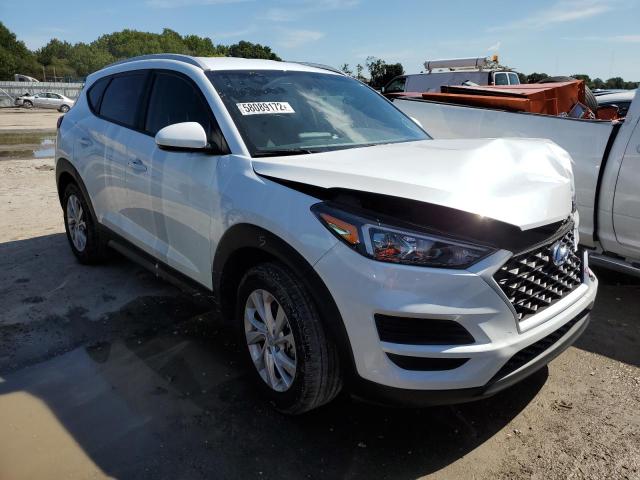 KM8J33A47MU393603 - 2021 HYUNDAI TUCSON LIM WHITE photo 1