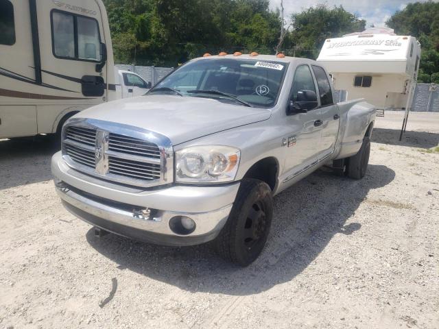 3D7MX48L09G547657 - 2009 DODGE RAM 3500 SILVER photo 2