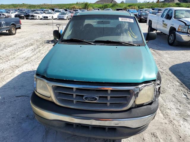 1FTZX07231KF14893 - 2001 FORD F150 GREEN photo 9