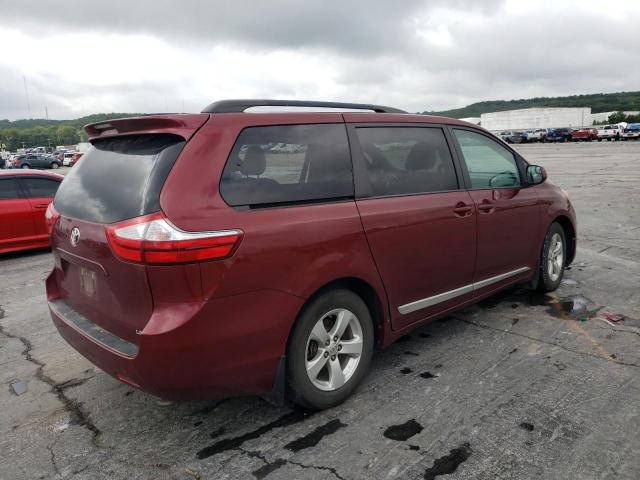 5TDKK3DC5FS669993 - 2015 TOYOTA SIENNA LE RED photo 4