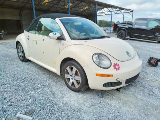 3VWRF31Y06M308672 - 2006 VOLKSWAGEN NEW BEETLE CREAM photo 1