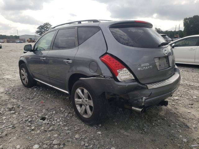 JN8AZ08T57W500126 - 2007 NISSAN MURANO SL GRAY photo 3