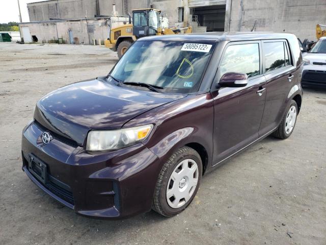 JTLZE4FE3CJ024945 - 2012 TOYOTA SCION XB 紫色 照片 2