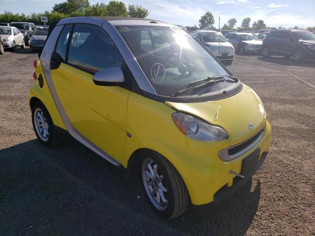 WMEEK31X18K076065 - 2008 SMART FORTWO PAS 黄色 照片 1