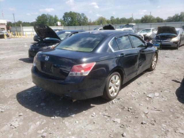 JHMCP26888C004811 - 2008 HONDA ACCORD EXL BLACK photo 4