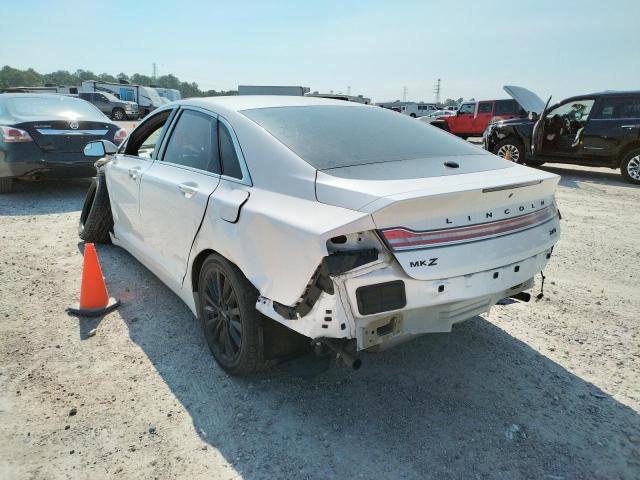 3LN6L5C99HR618627 - 2017 LINCOLN MKZ SELECT WHITE photo 3