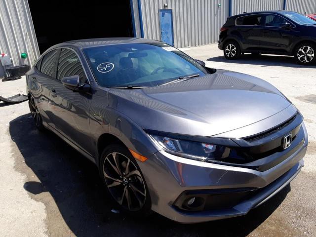 2HGFC2F8XMH532840 - 2021 HONDA CIVIC SPOR GRAY photo 1