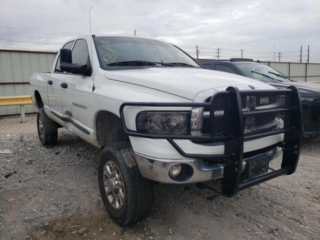 3D7KU28C64G137104 - 2004 DODGE RAM 2500 S WHITE photo 1