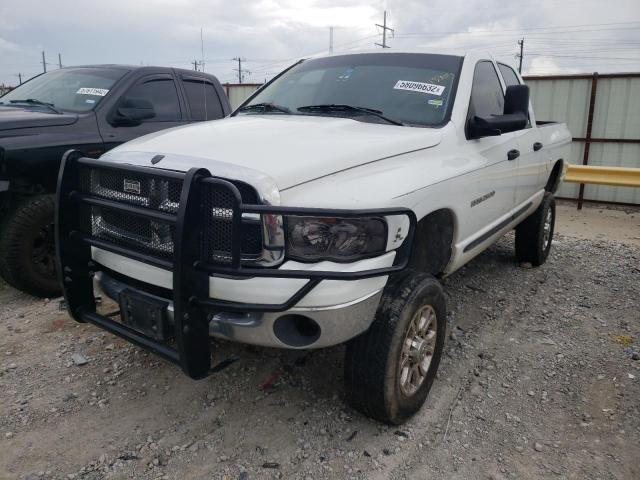 3D7KU28C64G137104 - 2004 DODGE RAM 2500 S Սպիտակ լուսանկար 2
