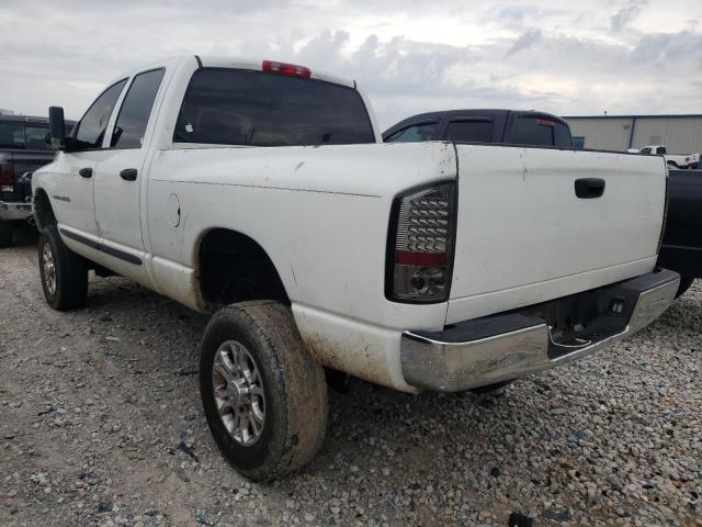 3D7KU28C64G137104 - 2004 DODGE RAM 2500 S Սպիտակ լուսանկար 3