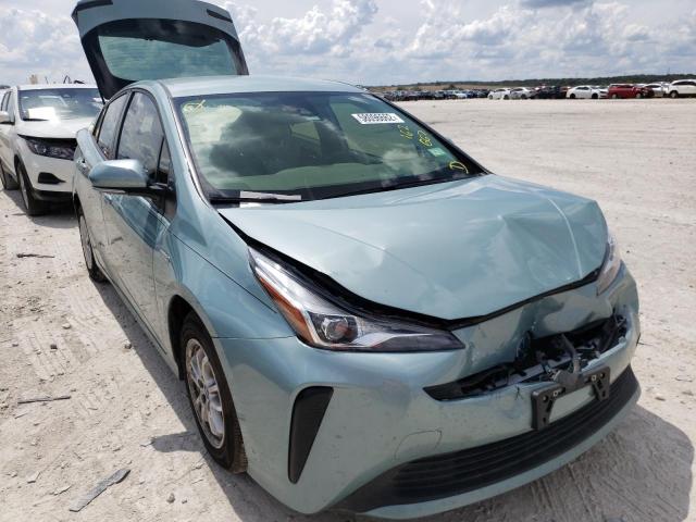 JTDKAMFU1N3162667 - 2022 TOYOTA PRIUS NIGH TURQUOISE photo 1